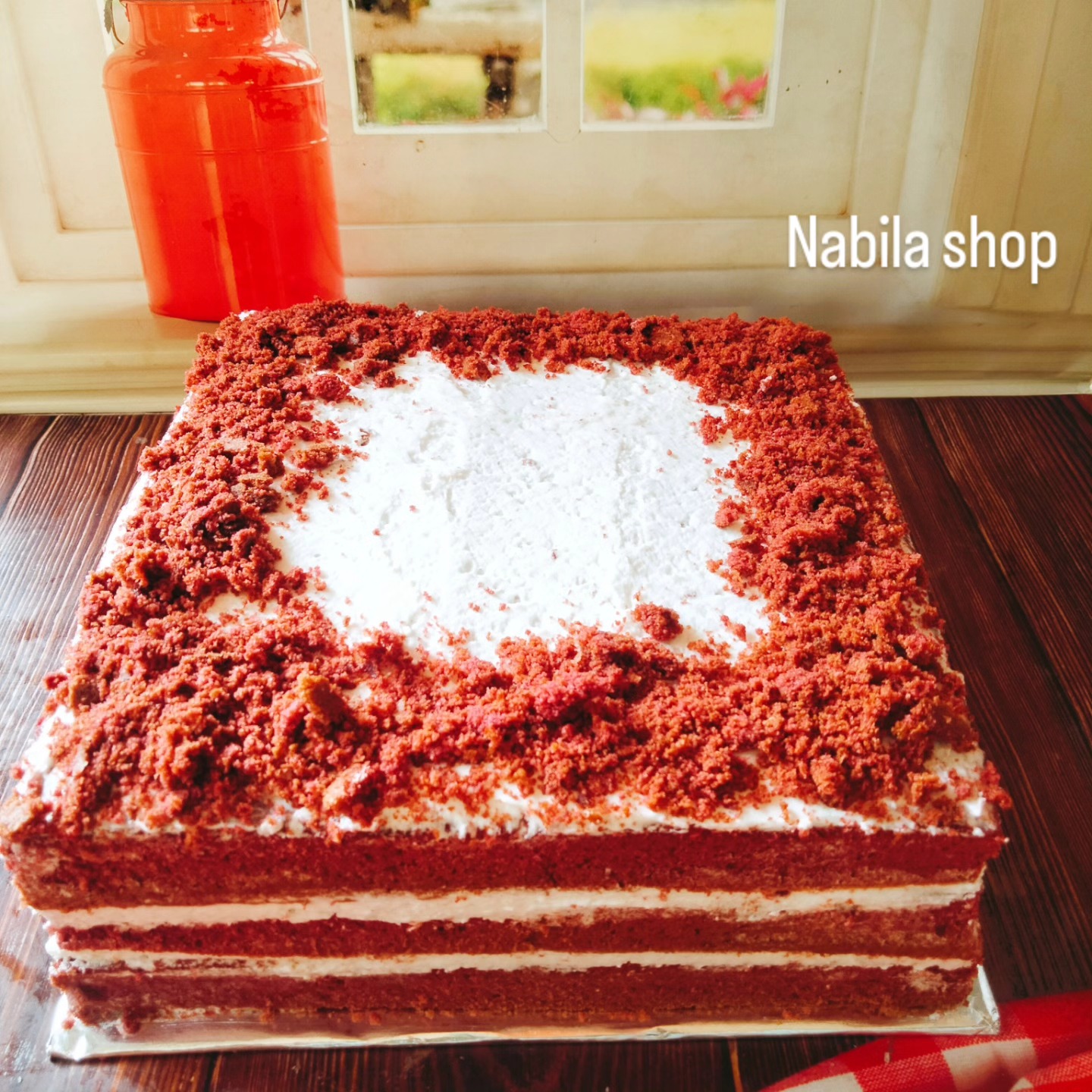 Red Velvet Cheese Cake Nabila Shop Surabaya